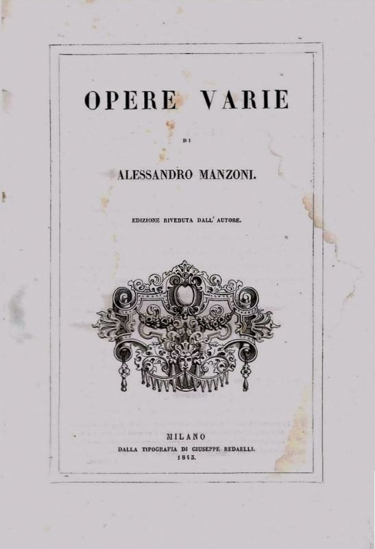 Opere varie. Edizione riveduta dall'autore.