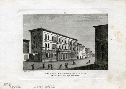 Palazzo Vescovile di Pistoja.