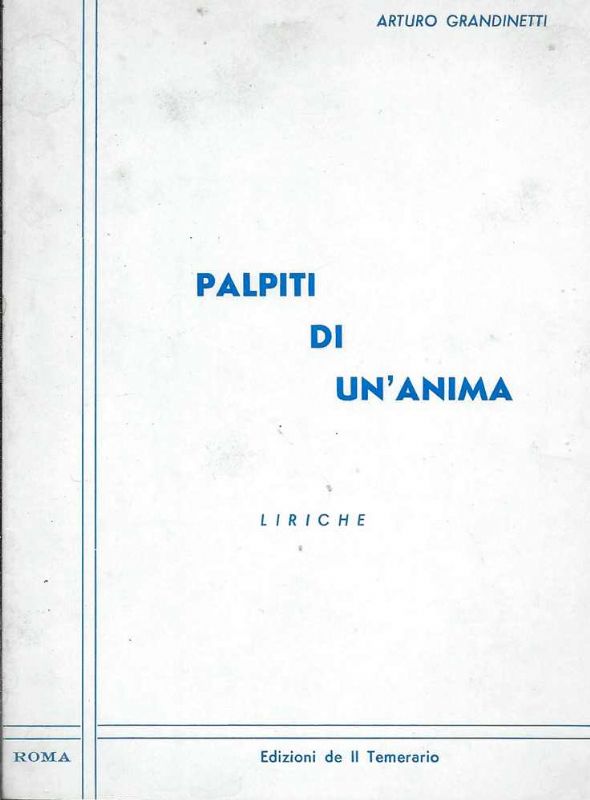 Palpiti di un'anima - Liriche.