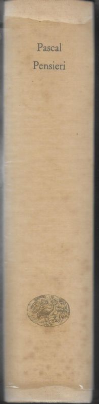 Pensieri. Traduzione, intoduzione e note di Paolo Serini.