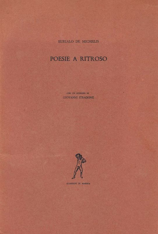 Poesie a ritroso.
