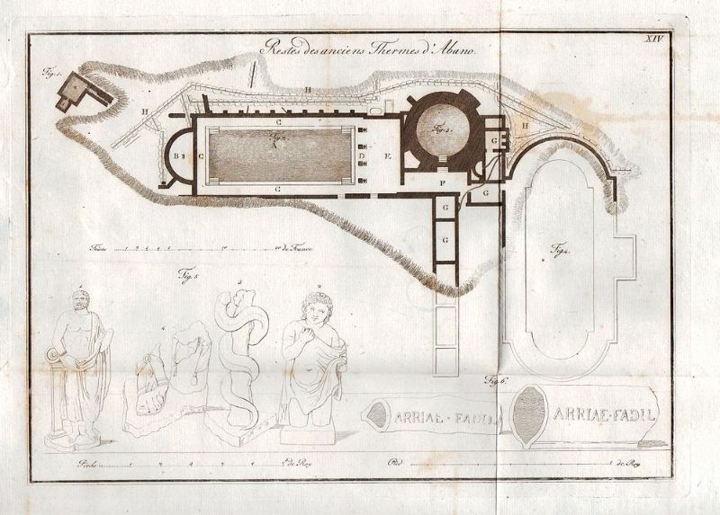 (Incisioni tratte da Architecte Ange. Uggeri. Tournées Pittoresques Des Edifices …