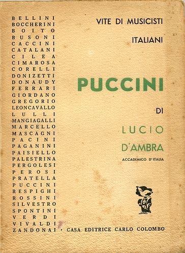Puccini (Vite di musicisti italiani 3).