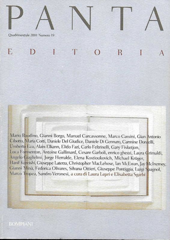 Quadrimestrale 2001 Numero 19.