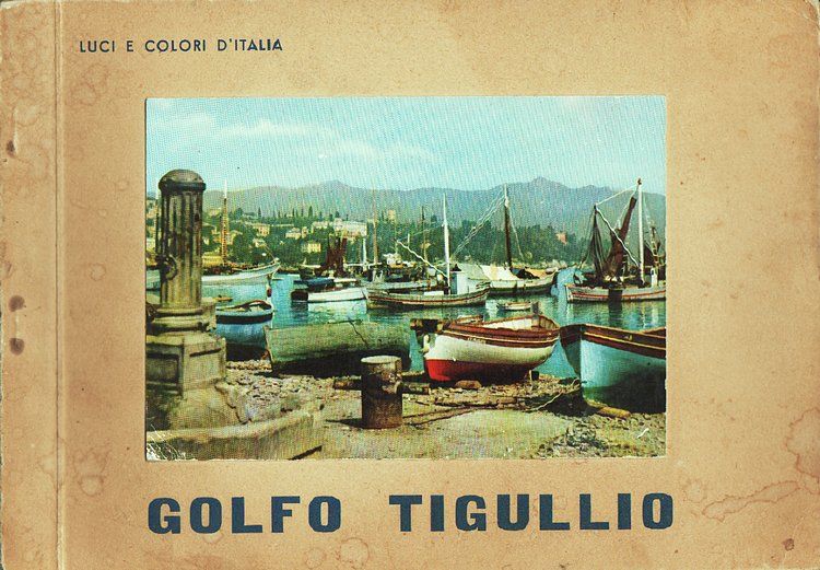 Raccolata di 8 fotografie a colori montate su album editoriale.