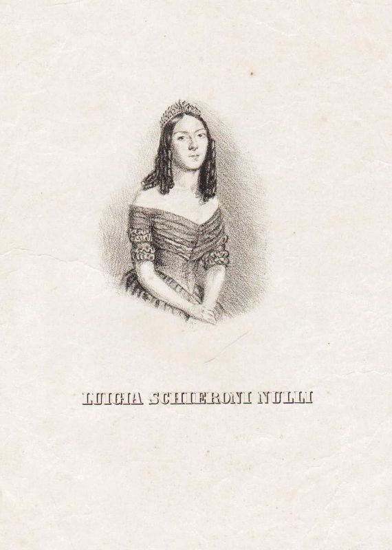 Ritratto in litografia.