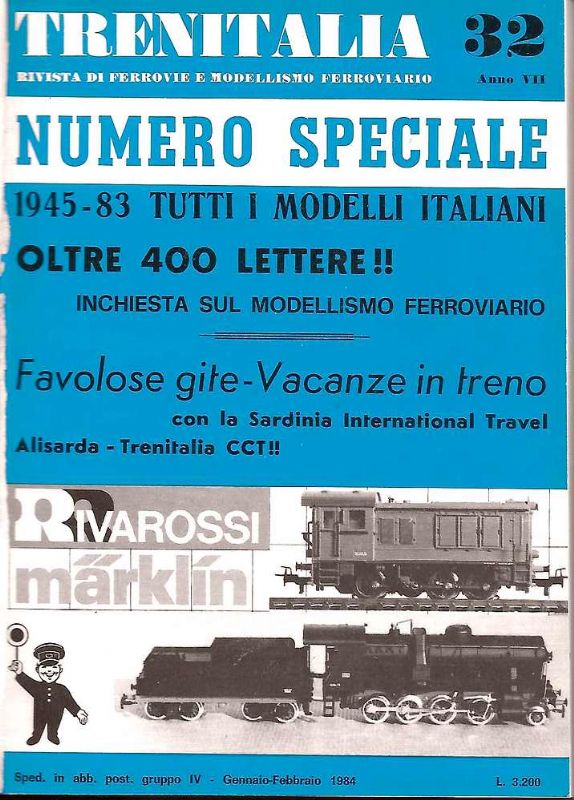 Rivista di Ferrovie e Modellismo Ferroviario.