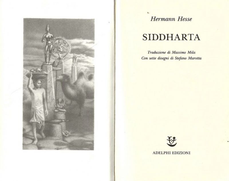 Siddharta. Traduzione di Massimo Mila con sette disegni di Stefano …