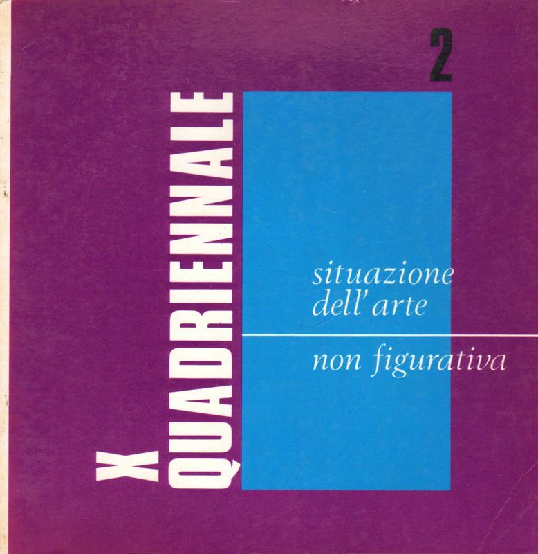 Situazione dell'arte non figurativa.