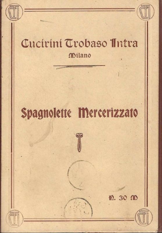 Spagnolette Mercerizzato.