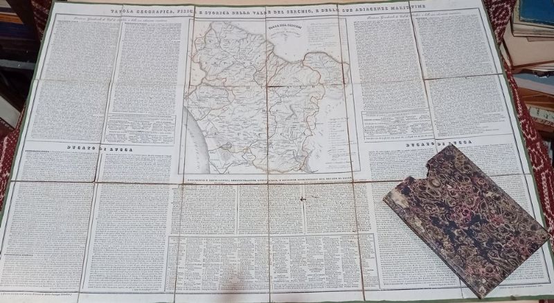 Tavola geografica, fisica e storica della Valle del Serchio e …
