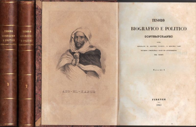 Tesoro biografico e politico contemporaneo, ossia biografie di illustri viventi, …