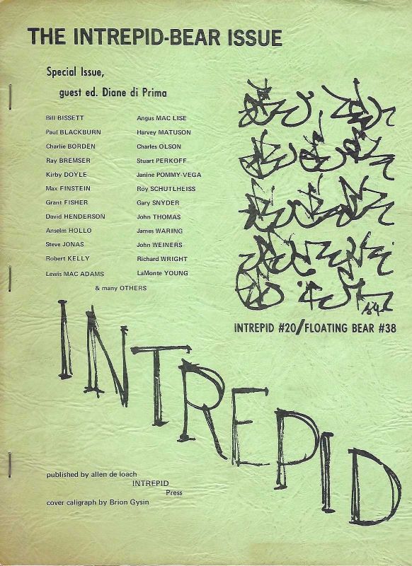 The intrepid-Ber Issue. Intrepèid #20 - Floating Bear #38.