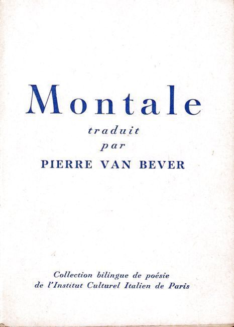 Traduit par Pierre Van Bever. (Collection bilingue de poésie de …