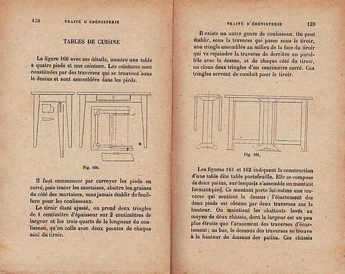 Traité d'Ebénisterie etde marqueterie illustré de318 figures dams le texte.