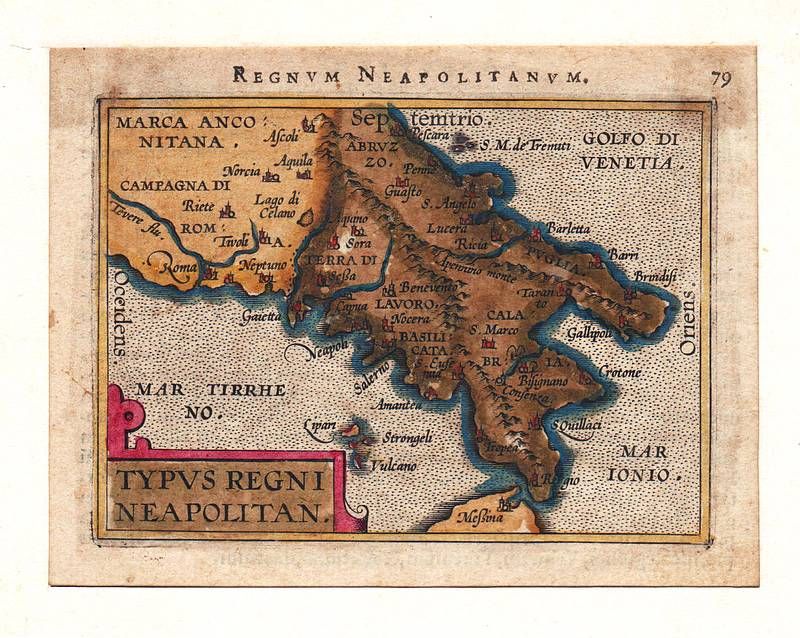 Typus Regni Neapolitan.