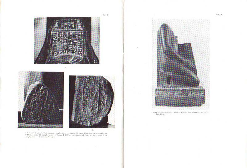 Una statua della XXVI dinastia con il cosiddetto 'abito persiano'.