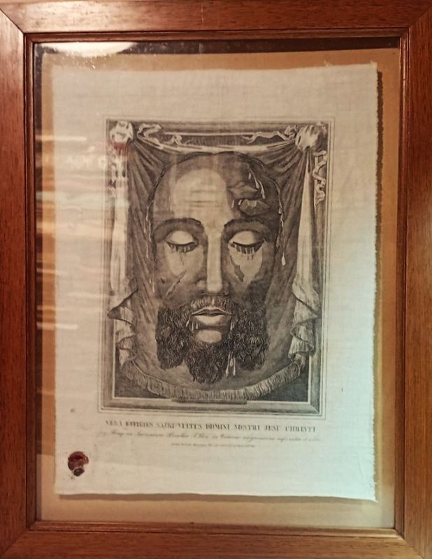 Vera effigies Sacri vultus ddmini nostri Jesu Christi, que Romama …