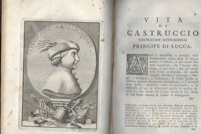 Vita Castruccii Antelminelli Lucensis Ducis. Una cum Etrusca Versione Giorgio …