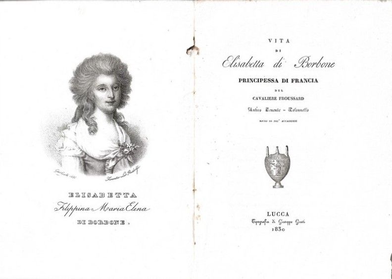 Vita di Elisabetta di Borbone, Principessa di Francia.