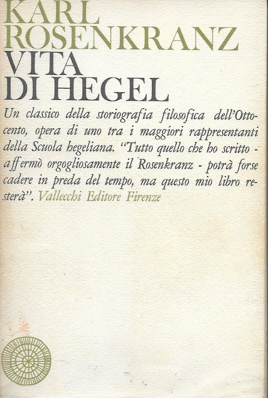 Vita di Hegel.