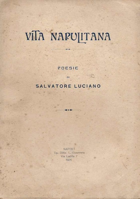 Vita Napulitana .