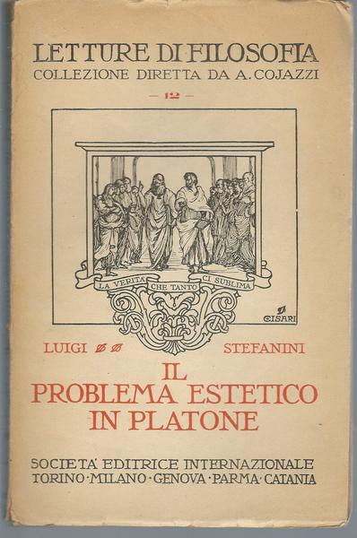 IL PROBLEMA ESTETICO IN PLATONE