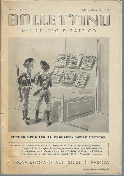 BOLLETTINO DEL CENTRO DIDATTICO - ANNO I - N. 5-6 …