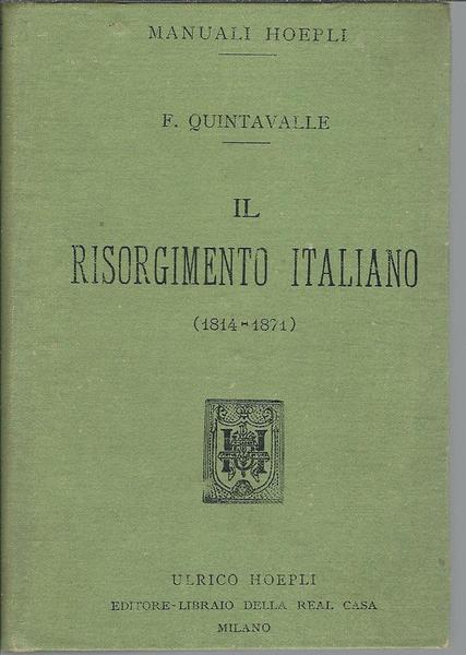 IL RISORGIMENTO ITALIANO ( 1814 - 1871 )