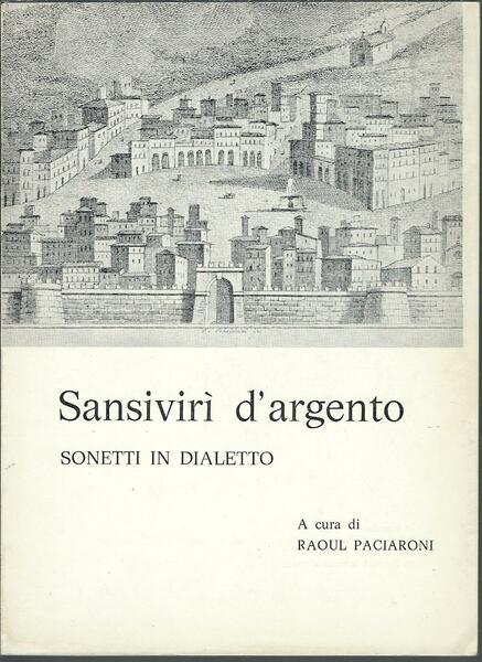 SANSIVIRI' D'ARGENTO - SONETTI IN DIALETTO