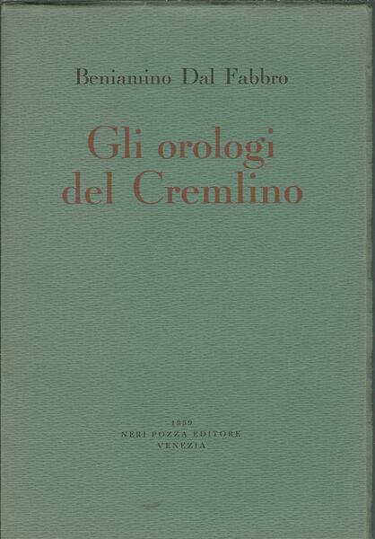 GLI OROLOGI DEL CREMLINO