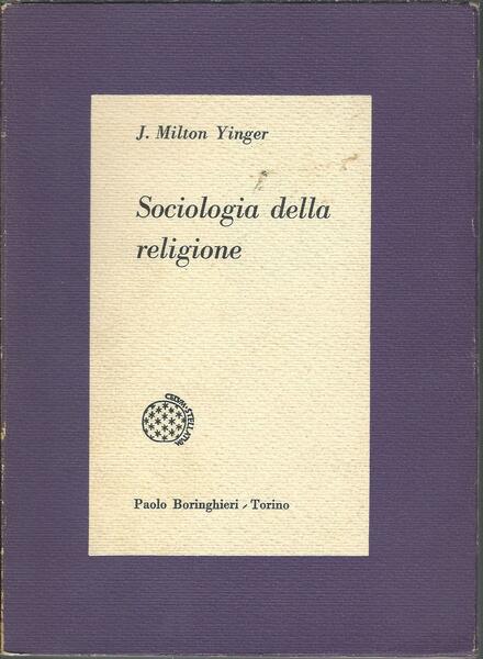 SOCIOLOGIA DELLA RELIGIONE