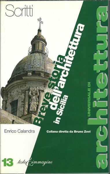 BREVE STORIA DELL'ARCHITETTURA IN SICILIA
