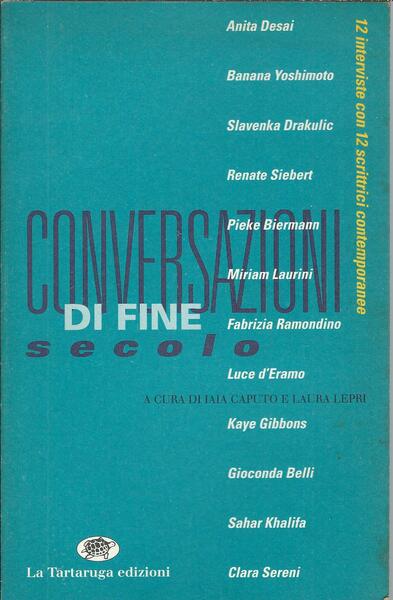 CONVERSAZIONI DI FINE SECOLO