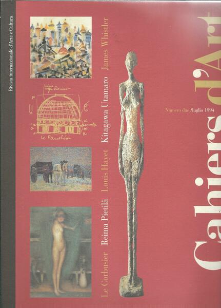 CAHIERS D'ART - NUMERO DUE / LUGLIO 1994