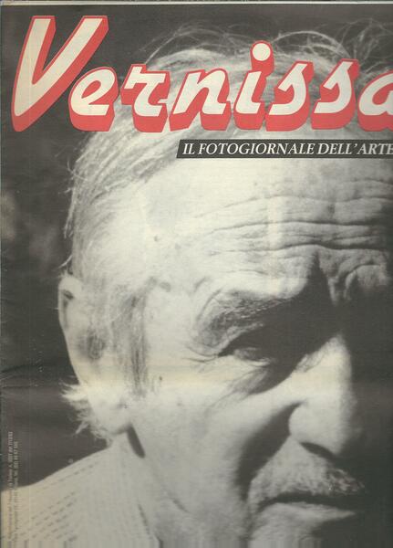 VERNISSAGE - IL FOTOGIORNALE DELL'ARTE - LU/AGO 89