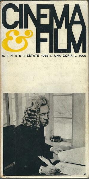 CINEMA & FILM ANNO II N. 5 - 9 1968