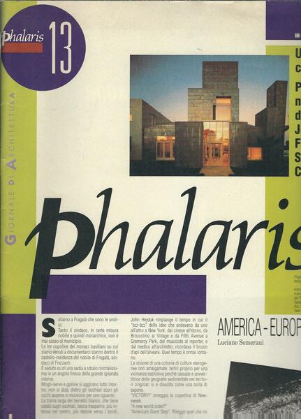 PHALARIS - ANNO III - N.13 -