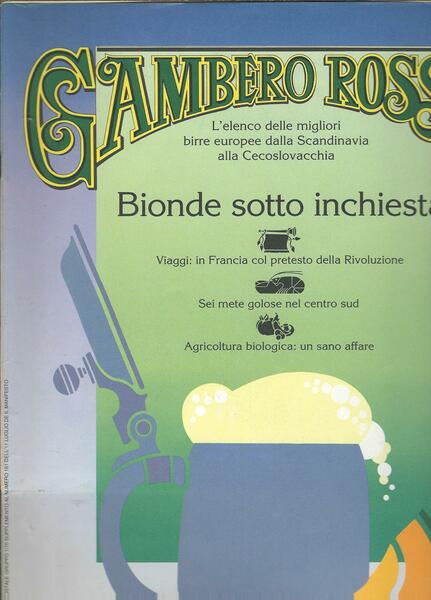 GAMBERO ROSSO - 30 - LUGLIO 1989