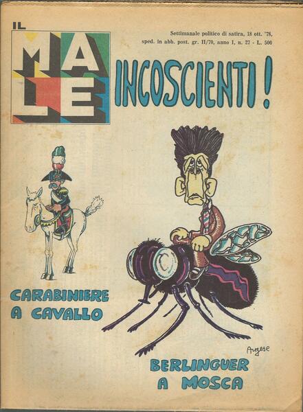 IL MALE - ANNO I N. 27 - OTTOBRE 1978