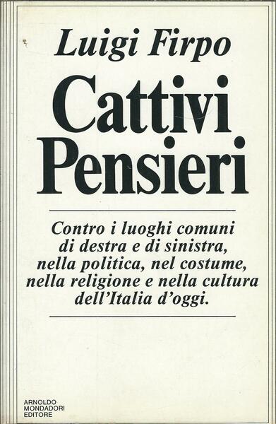 CATTIVI PENSIERI