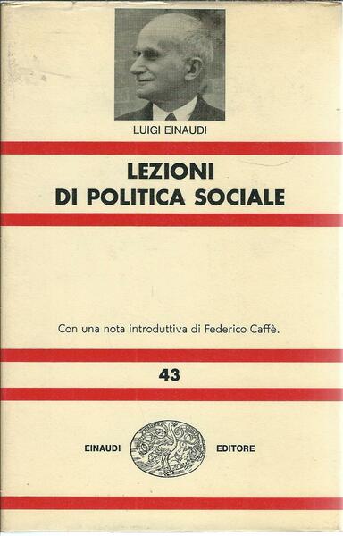 LEZIONI DI POLITICA SOCIALE