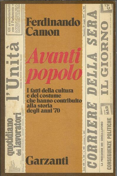 AVANTI POPOLO - I FATTI DELLA CULTURA E DEL COSTUME …