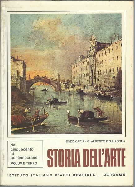 STORIA DELL'ARTE - VOLUME TERZO