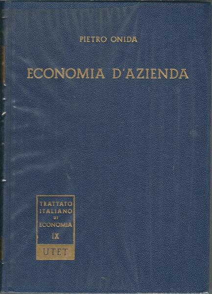 ECONOMIA D'AZIENDA