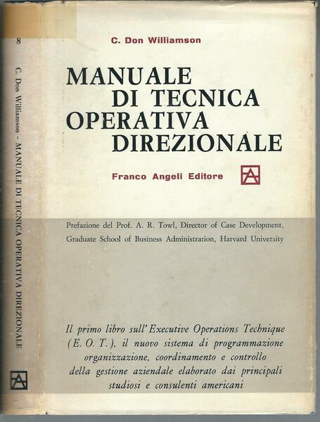 MANUALE DI TECNICA OPERATIVA DIREZIONALE