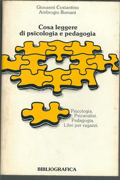 COSA LEGGERE DI PSICOLOGIA E PEDAGOGIA