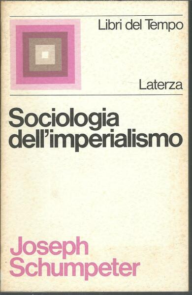 SOCIOLOGIA DELL'IMPERIALISMO