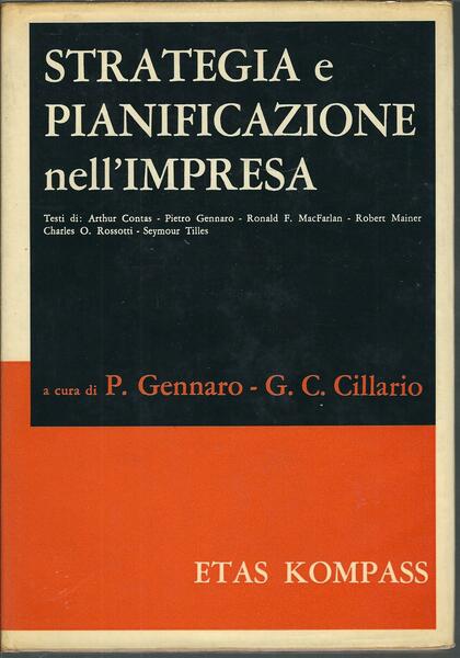 STRATEGIA E PIANIFICAZIONE NELL'IMPRESA