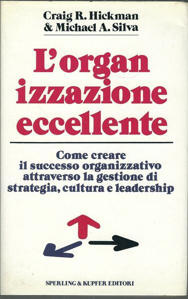 L'ORGANIZZAZIONE ECCELLENTE - COME CREARE IL SUCCESSO ORGANIZZATIVO ATTRAVERSO LA …